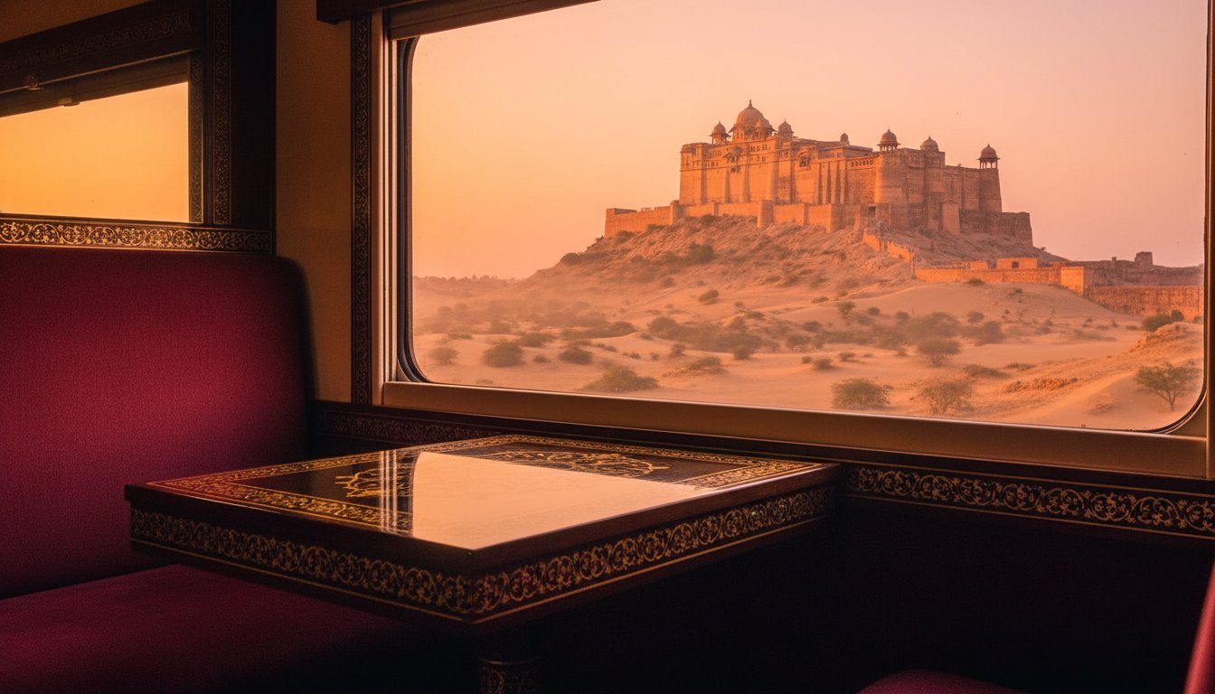 The Ultimate Luxury Train with Palace Tours in India: A Regal Odyssey